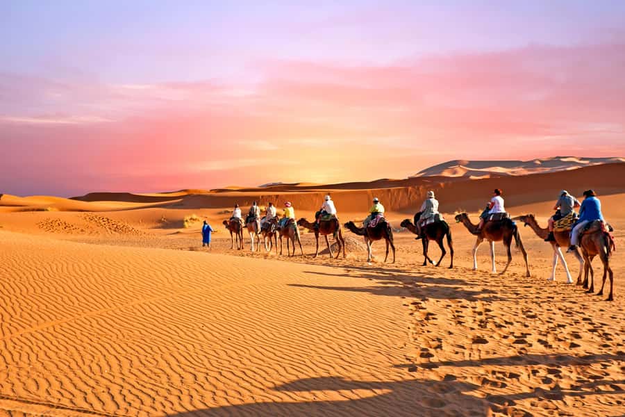From Agadir : 3-Day Merzouga Desert Adventure - Todra Gorge, Jewish quarter, and Berber crafts on Day 2