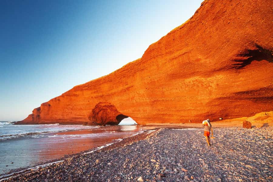 From Agadir: Legzira Beach and Tiznit Tour with Transfer - Lunch on the way to the good part of the day