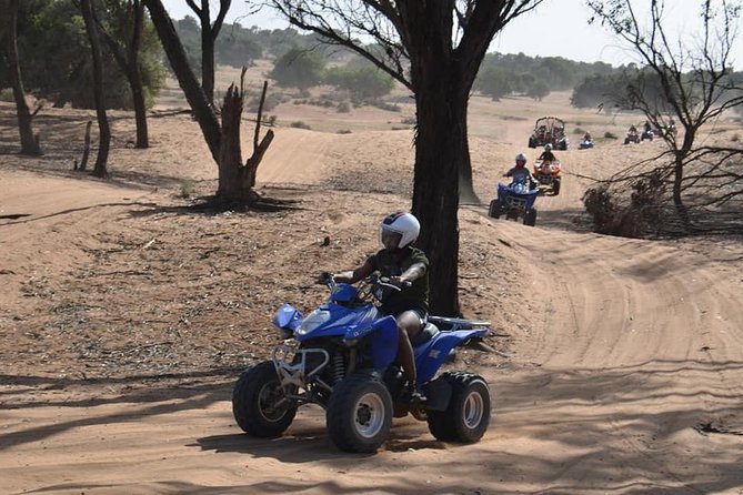 From Agadir: Quad Biking & Sand boarding halfday Experience - Getting Started at OkeyTours: Helmets, Basics, and Road Rules