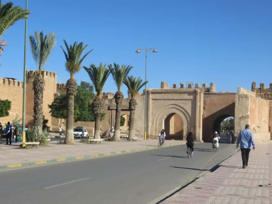 From Agadir: Taroudant & Tiout guided excursion - Morning Pickup in Agadir, Then the Goat Photo Stop