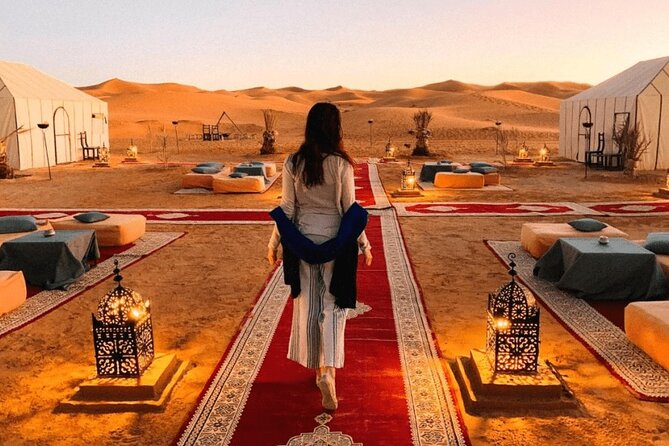 From Casablanca : 8Days 7Night Tour To North & Desert Adventure - Day 7: Marrakech landmarks with Koutoubia, Bahia Palace, Saadian Tombs, and Djemaa el Fna