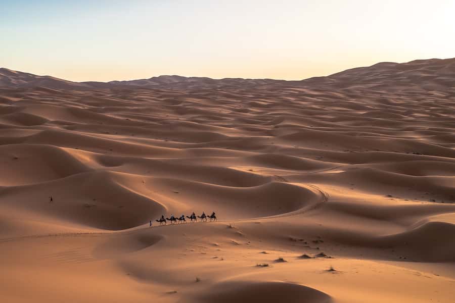 From Fes: 2-Day Merzouga Desert Trip w/Luxury Tent & Dinner - Luxury Desert Camp: Dinner, Berber Music, Private Bathroom, and the Stars