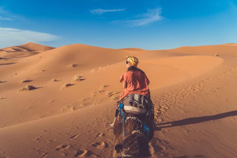 From Fez: 2-Days Desert Tour to Marrakech via Merzouga - Day One: Fez to Merzouga, with Moroccan Scenery Changing Hour by Hour