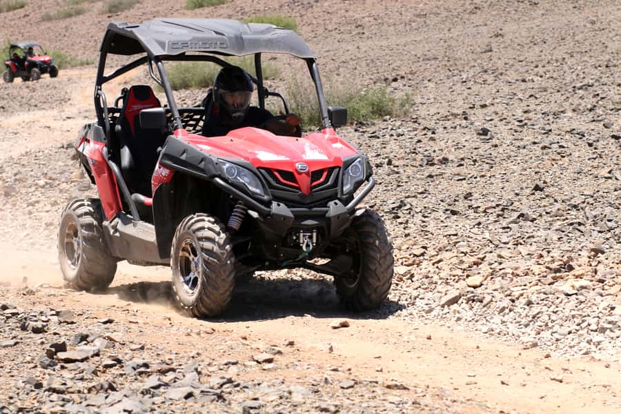 From Marakkesh: Half Day Buggy Adventure in Agafay Desert - High Atlas views you can actually use, not just admire