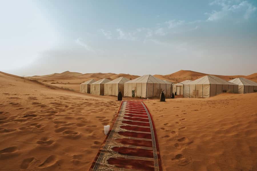 From Marrakech: 3-Day Luxury Desert Tour to Fes via Merzouga - Marrakech to Dades Valley: Atlas Mountain driving and Kasbah Ait Ben Haddou