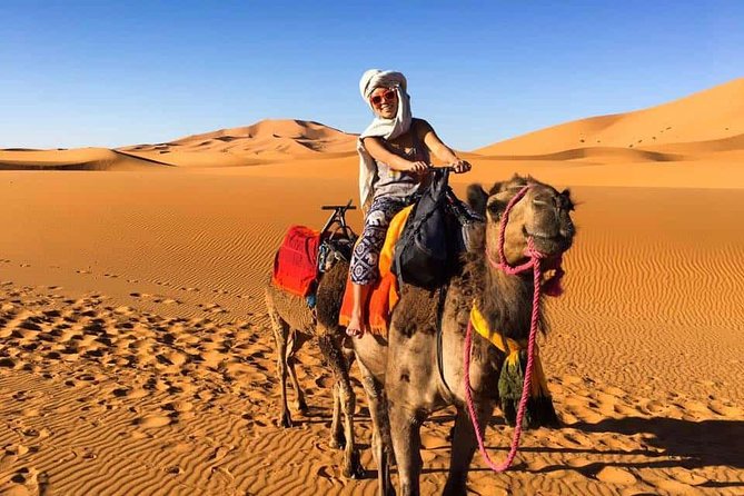 From Marrakech: 3-Day Merzouga and Sahara Desert Tour - Desert camp night in Erg Chebbi: stars, drumming, and cold air