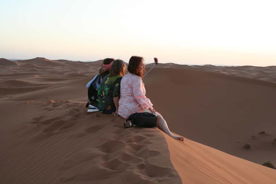 From Marrakech 3 Days Sahara Luxey Camp - Day 3: Sunrise camel ride, breakfast, Anti-Atlas drive, and back to Marrakech