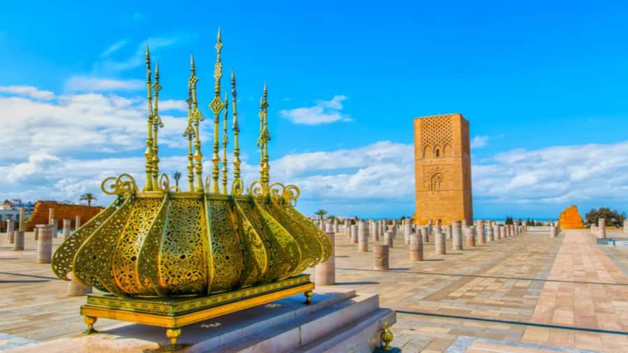 From Marrakech: 4-Day Journey Imperial Cities & Chefchaouen - Day 1: Hassan II Mosque, Atlas foothills, Azrou’s cedar forest, and arrival in Fez