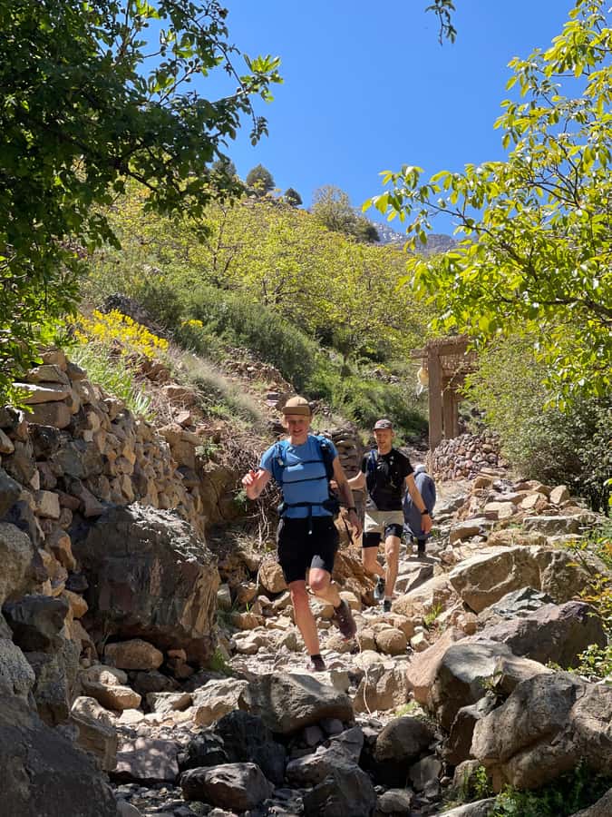 From Marrakech : A Day Trail Running In The Atlas Mountains - The Run Itself: 14 km, 700 m Up, and a High-Altitude Finish Line