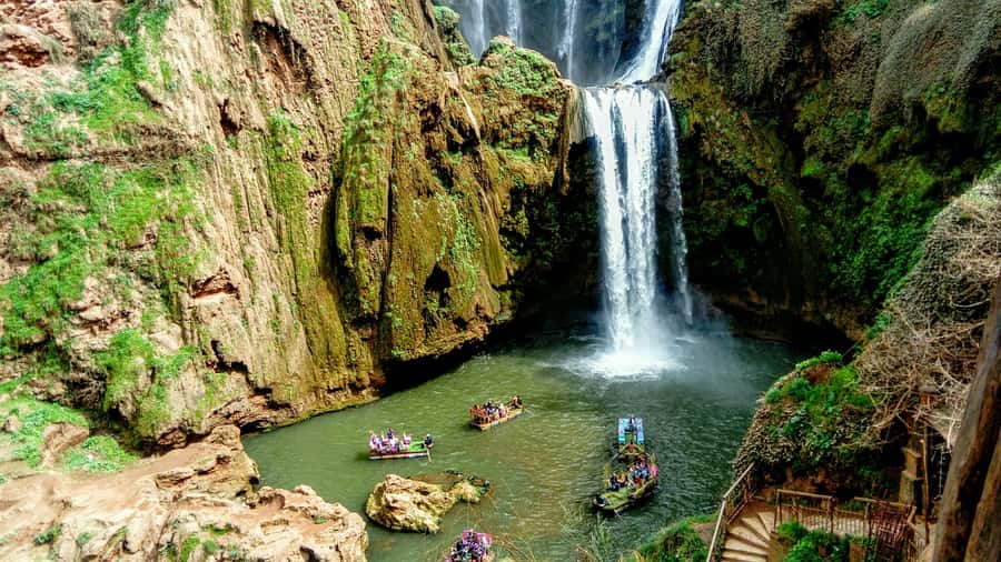 From Marrakech: A day Trip to Ouzoud waterfalls - Marrakech pickup, the minibus comfort, and the drive rhythm