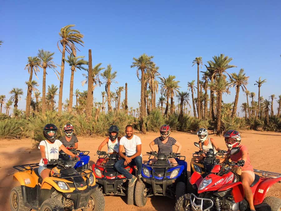 From Marrakech: Adventure Quad Ride in La Palmeraie - Safety, helmets, and comfort: what to pack so you enjoy the dust
