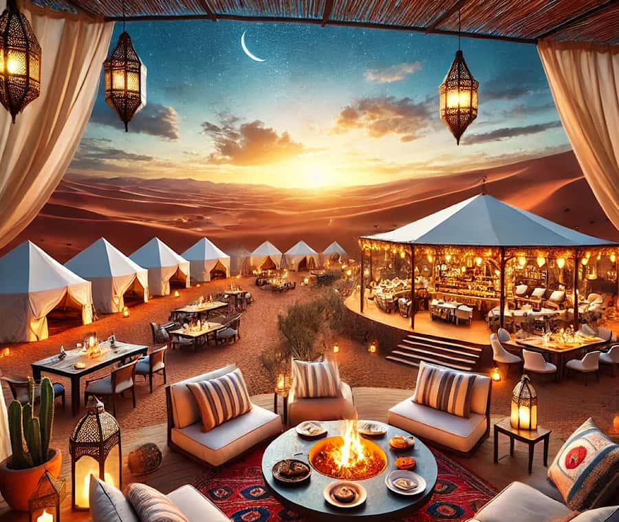 From Marrakech: Agafay Desert Dinner and Optional Camel Ride - Quad Biking, Tea Ceremonies, and Desert Add-Ons