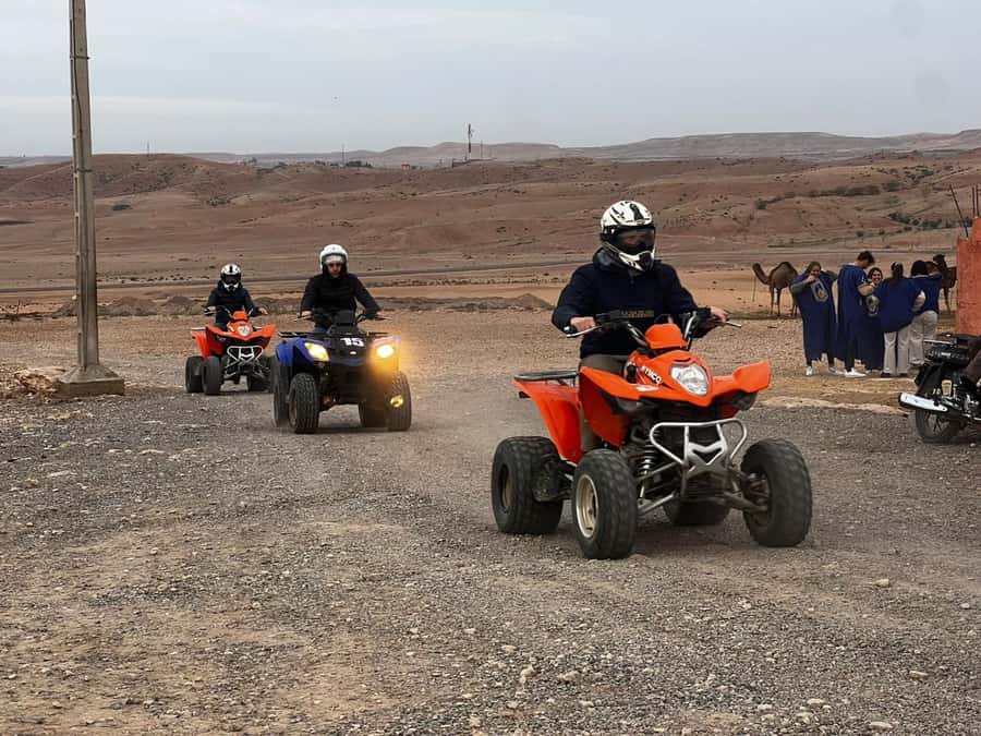 From Marrakech: Agafay Desert Quad Biking Tour with Transfer - Guide quality makes the difference: names I saw come up often