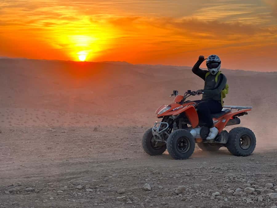 From Marrakech: Agafay Desert Quad Biking Tour with Transfer - The 2-hour quad ride: high dunes, Atlas Mountain backdrops, and real speed moments