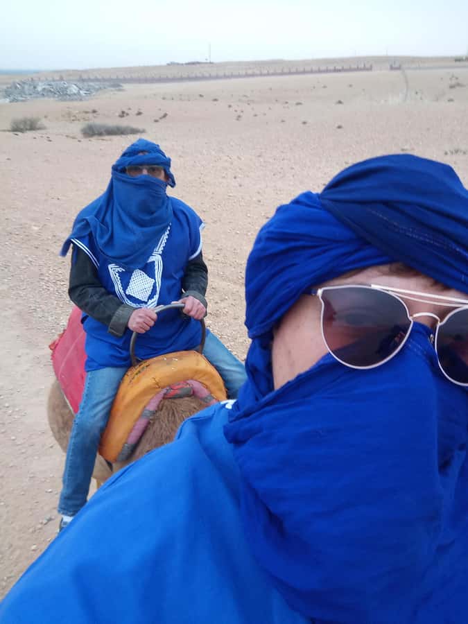 From Marrakech: Agafay Desert Sunset, Camel Ride, and Dinner - Mint tea, camel ride, and that old Berber route