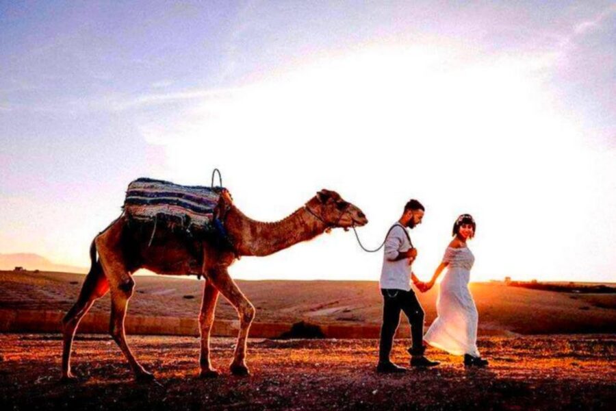 From Marrakech: Agafay Desert Sunset Dinner with Live Show - Stars, Atlas views, and what to pack for Agafay nights