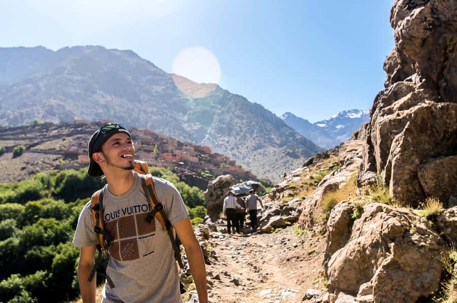 From Marrakech: Atlas Mountains Day Trip with Camel Ride - Imlil Valley: tea first, then the real walking begins