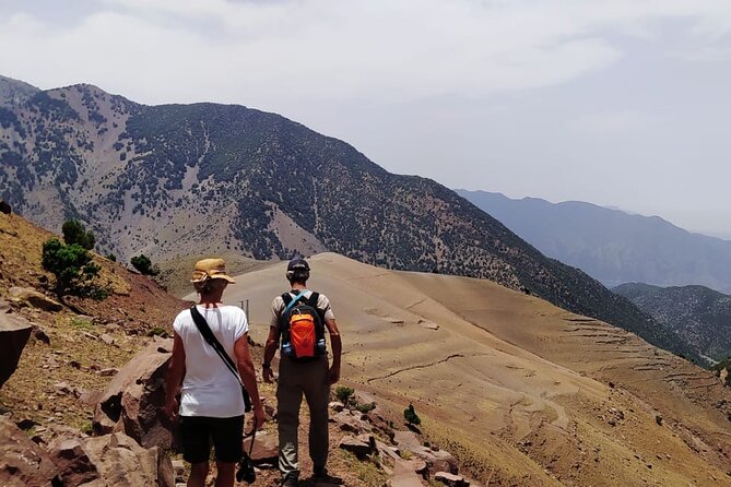 From Marrakech: Atlas Mountains Talamrout Summit day hike & Trek - Descent back to Imlil and the return to Marrakech