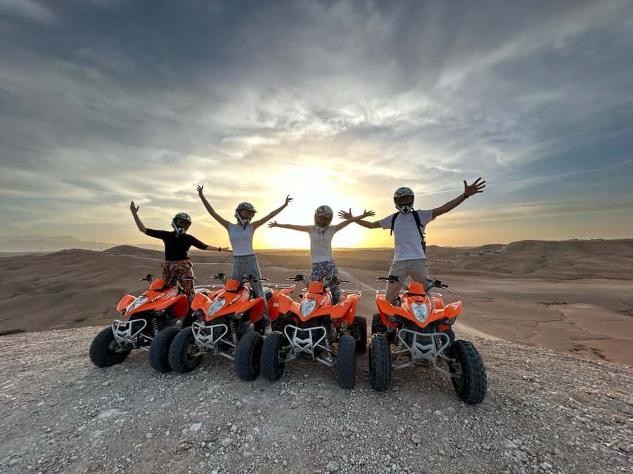 From Marrakech: ATV Quad Bike Tour in Agafay Desert - Safety Briefing and Training: How You Get Comfortable Fast