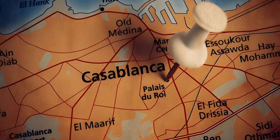 From Marrakech: Casablanca Day Trip by van - Moroccan lunch and the shopping window you actually get