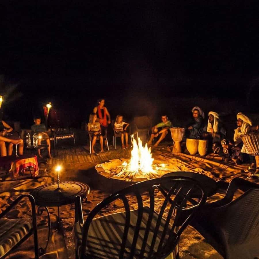From Marrakech: Dinner in Agafay Desert with Sunset - Moroccan tea, Berber communities, and photo stops that actually make sense