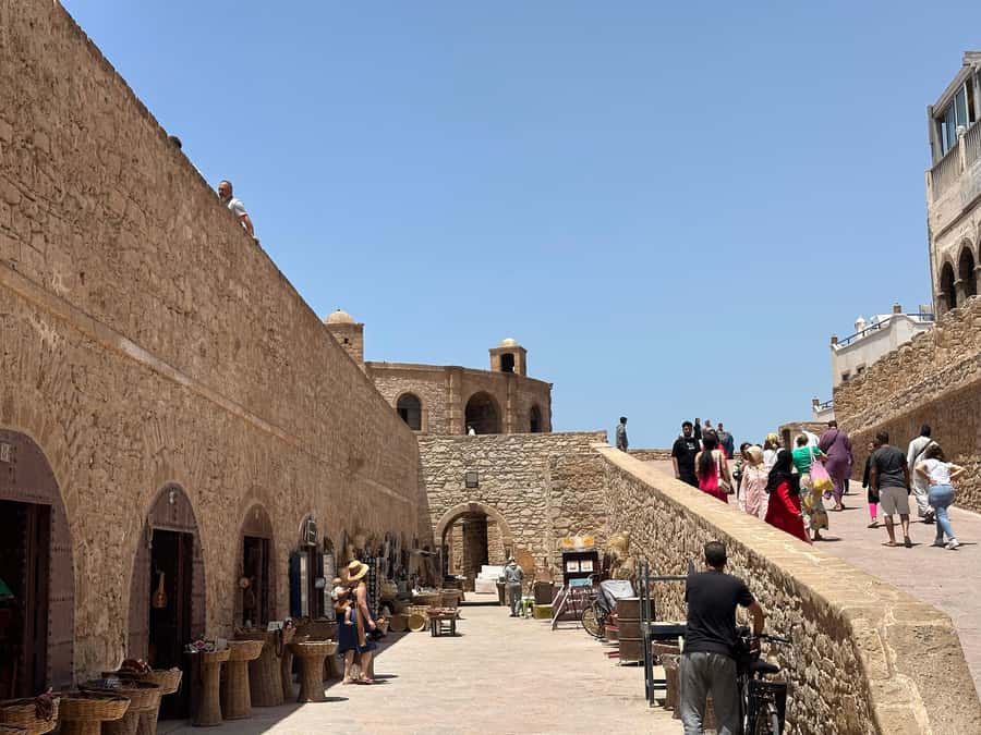 From Marrakech: Essaouira Day Trip with Beach Activities - Fishing Port and Skala de la Kasbah: Cannons Plus Atlantic Views