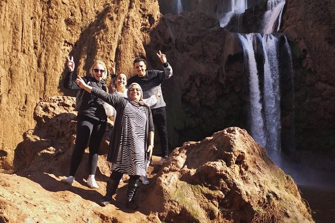 From Marrakech: Full-Day Tour to Ouzoud Waterfalls with Boat Trip - Stop 2: Cascades d’Ouzoud, the guided walk, the boat, and the lunch