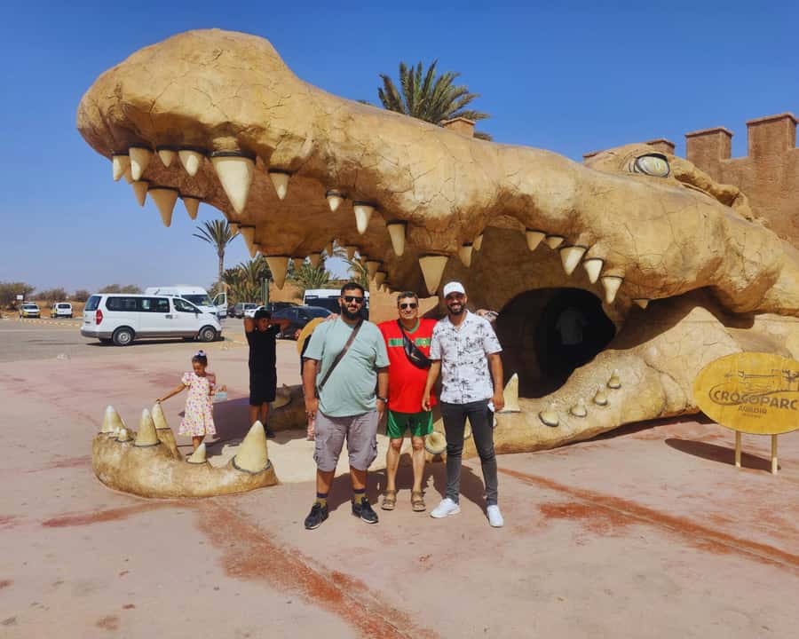 From Marrakech: Full-Day Trip to Agadir - Crocoparc and its 325 Nile crocodiles: a fun, photogenic opener