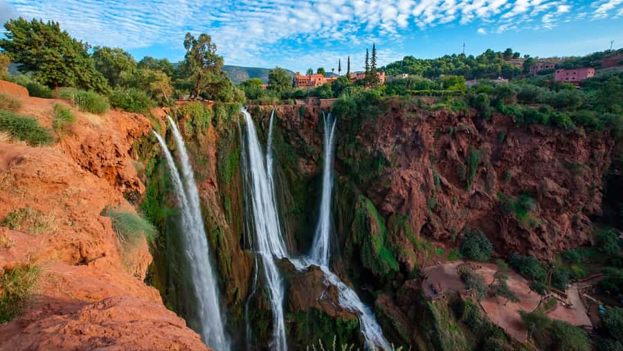 From Marrakech: Guided Ouzoud Waterfalls Tour with Boat Ride - Stop 1 on the road: Ouled Khellouf coffee break