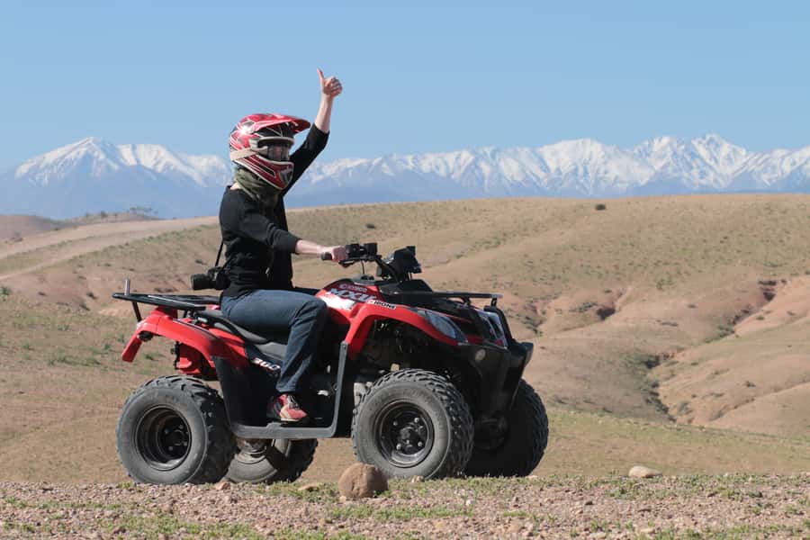 From Marrakech: Guided Quad Biking Tour in Agafay Desert - Key Points