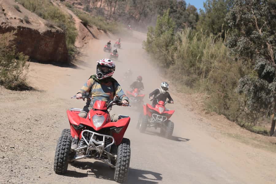 From Marrakech: Guided Quad Biking Tour in Agafay Desert - Turtle Valley and the High Atlas Plateaux: What the Ride Feels Like