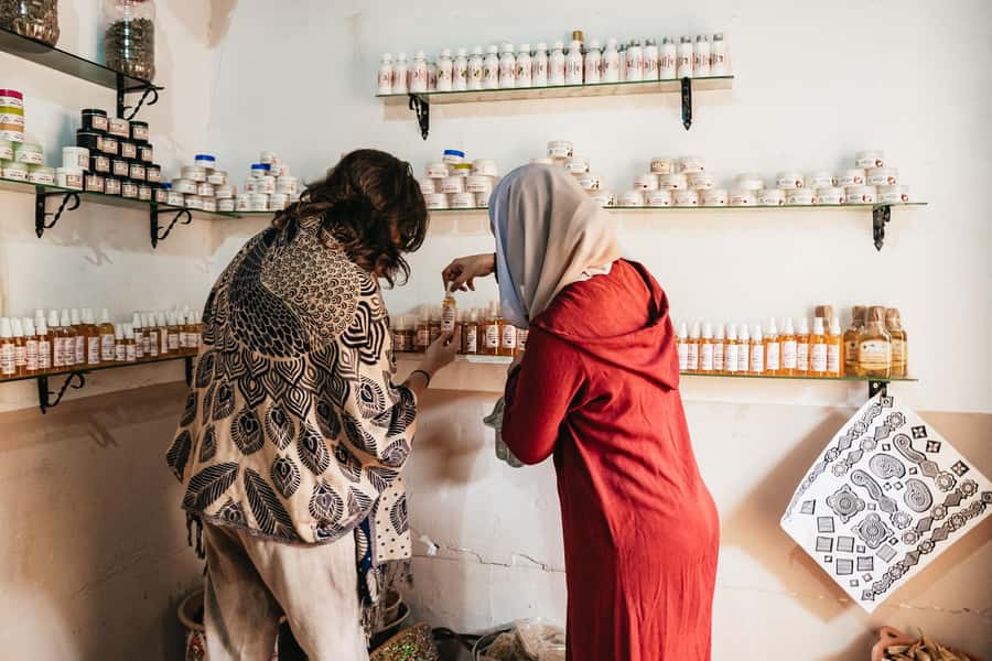 From Marrakech: High Atlas Mountains and 5 Valleys Day Trip - Ourika Valley: red mountains, riverbank tea, and calmer water moments