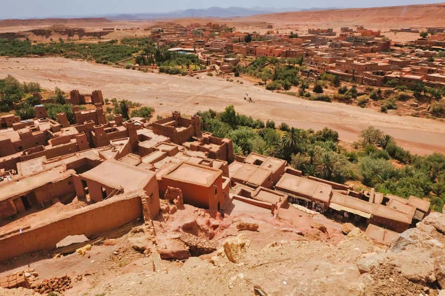 From Marrakech: Kasbah Ait Ben Haddou, Ouarzazate & Studios - Ouarzazate Arrival and Atlas Film Studios: Movie Sets Without the Pretending