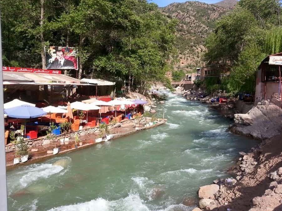 From Marrakech: Ourika Valley & Atlas Mountains Waterfalls - The steep waterfall hike: shoes, pace, and what to expect on the trail