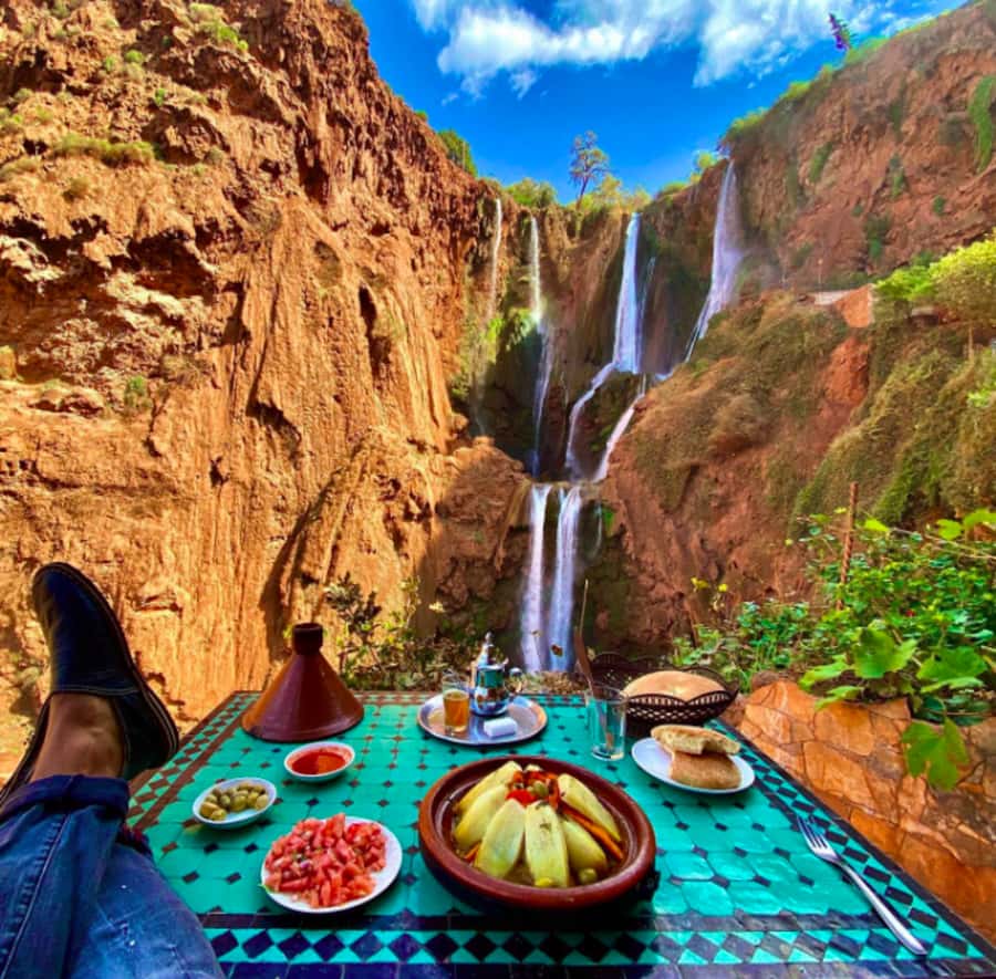 From Marrakech:Ouzoud Waterfalls Day Trip with Boat Tour - Pickup, A/C comfort, and the road rhythm out of Marrakech
