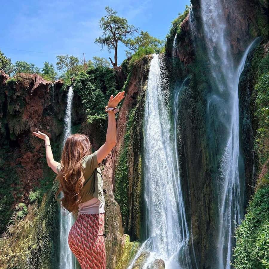 From Marrakech: Ouzoud Waterfalls Guided hike & boat Ride - Up Close on the Water: Boat Ride at the Bottom of the Falls