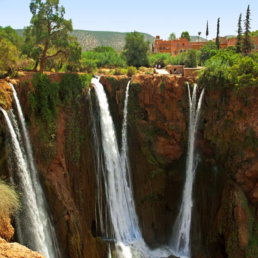 From Marrakech: Ouzoud Waterfalls Guided Tour and Boat Ride - Swimming in the crystal-clear waters: fun, with basic common sense