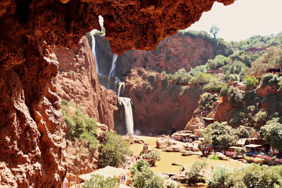 From Marrakech: Ouzoud Waterfalls Guided Tour & Boat Ride - Boat ride at the lower pools, the “closer to the spray” moment