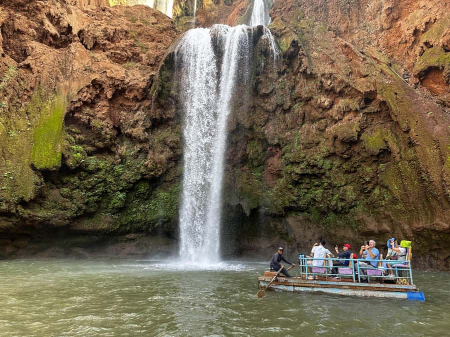 From Marrakech: Ouzoud Waterfalls Guided Trip with Boat Ride - Monkeys and the Human Side of Ouzoud: Fun, But Keep Your Stuff Secure