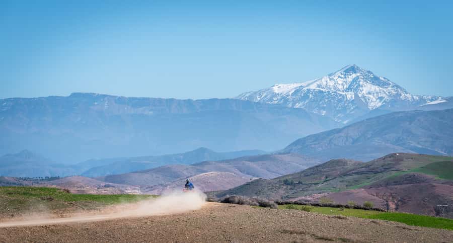 From Marrakech: Premium Agafay Desert Half-Day Quad Biking - The Oasis Start: Why That First Stretch Feels Different
