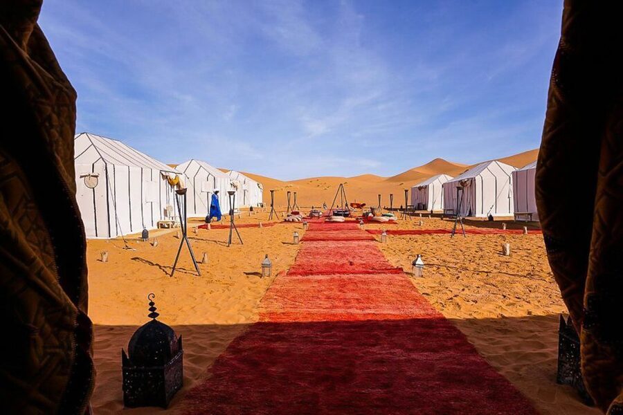From Marrakech: Private 3-Day Desert Trip to Merzouga - Camp night: dinner under the stars and tam tam drumming