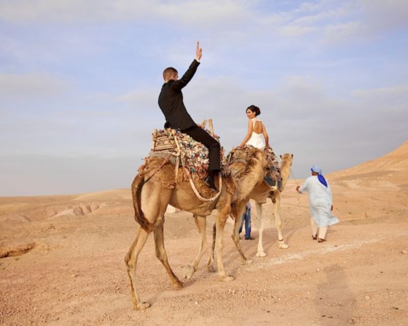 From Marrakech: Sunset Camel Ride in the Agafay Desert - What to wear and bring for a better ride