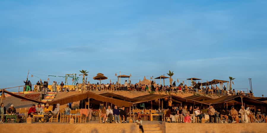 From Marrakech: Sunset Desert Tour with Camel Ride & Dinner - Camel ride, dune time, and camp setup: what to expect in the sand