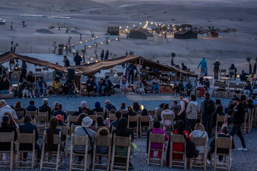 From Marrakech: Sunset Desert Tour with Camel Ride & Dinner - Guides can make or break the night