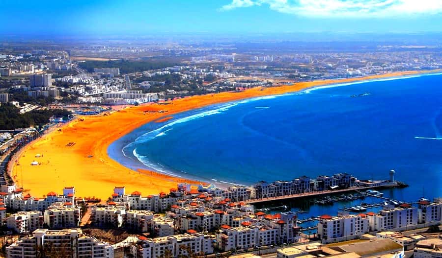 From Marrakech to Agadir Private Day Trip with Lunch - Free time and sea options: sun, photos, and a towel in your bag
