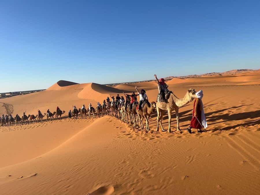 From Marrakech: Tour 3-Day To Fez Via-Desert Merzouga - Day 1: Marrakech to Ait Ben Haddou and the Dades Valley hotel night