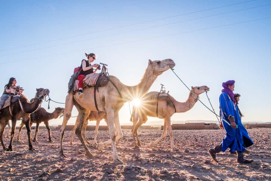 From Marrakech: Zagora 2-Day Desert Safari with Food & Camp - Ait Ben Haddou UNESCO kasbah time, movie-set vibes, and extra guide options