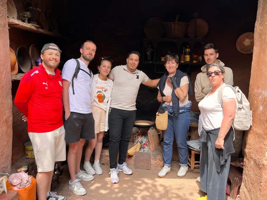 From Marrakesh: Private Atlas Mountains Day Trip {5-Valleys} - Sidi Fares: Berber villages made of stone and adobe