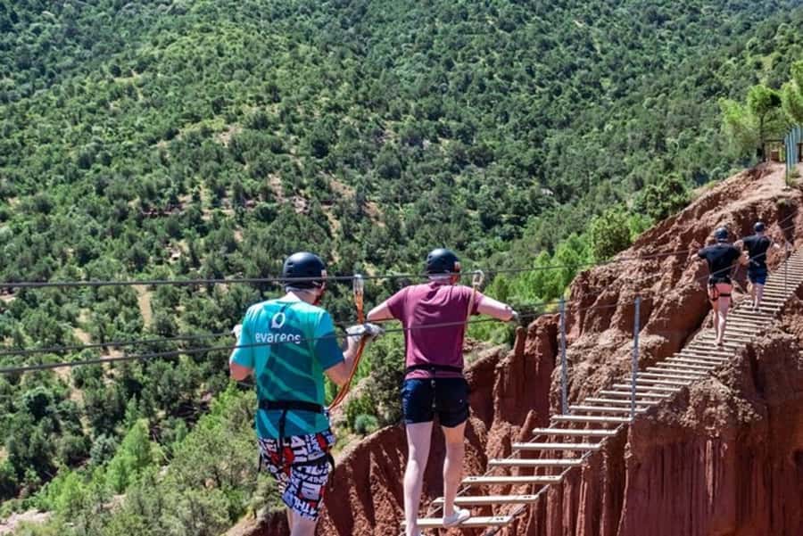 From Marrakesh: Zip-Line & Hike in the Atlas Mountains - Markets and local time: Tahanaout gives you a real outside-the-city feel