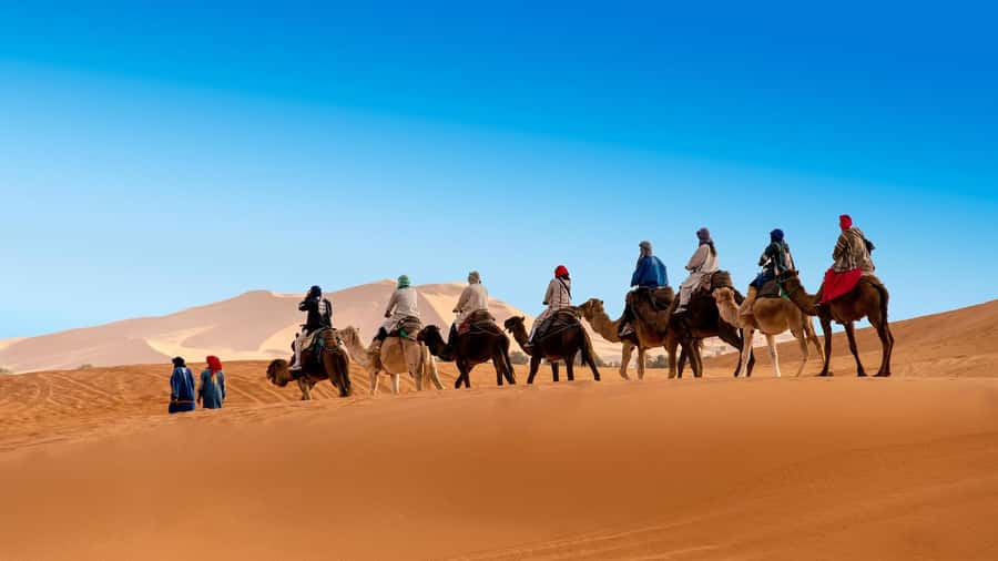 From Zagora: 2-Day Desert Tour to Erg Chegaga - The Drâa Valley Palms and Berber Villages on the Road South